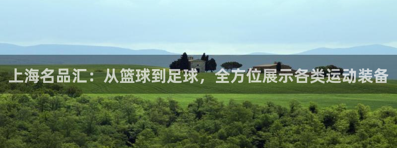 JJB竞技宝官方正版app官网：上海名品汇：从篮球到足球，全